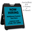 Now Hiring BigBoss Portable Custom Sidewalk Sign