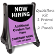 Now Hiring BigBoss Portable Custom Sidewalk Sign