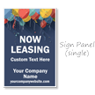 Now Leasing BigBoss Portable Custom Sidewalk Sign