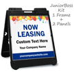 Now Leasing BigBoss Portable Custom Sidewalk Sign