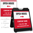 Open House BigBoss Portable Custom Sidewalk Sign