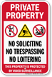 Private Property Video Surveillance Sign