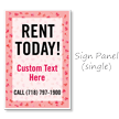 Rent Today BigBoss Portable Custom Sidewalk Sign