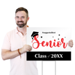 Senior Add Text Custom Graduation Horizontal Yard Sign