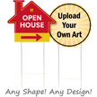 Upload Your Own Art Custom Sign and H Stake Kit