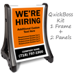 We Are Hiring BigBoss Portable Custom Sidewalk Sign