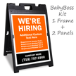 We Are Hiring BigBoss Portable Custom Sidewalk Sign