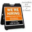 We Are Hiring BigBoss Portable Custom Sidewalk Sign