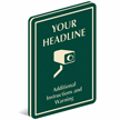Add Custom Video Surveillance Message PermaCarve Sign