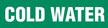 Cold Water (Green) Adhesive Pipe Marker