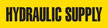 Hydraulic Supply (Yellow) Adhesive Pipe Marker