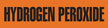 Hydrogen Peroxide (Orange) Adhesive Pipe Marker