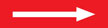 Long Arrow White on Red Adhesive Pipe Marker