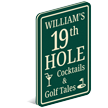 PermaCarve Cocktails and Golf Tales Sign