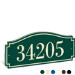 PermaCarve Sign Heritage Address Plaque   Five Numbers