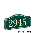PermaCarve Sign Heritage Address Plaque   Four Numbers