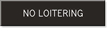 No Loitering