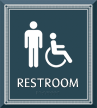 ADA Restroom Sign