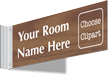 Custom Engraved Hallway Sign