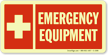 Emergency Equipment Sign