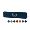 Exit Tactile Touch Braille Sign