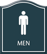 Men Restroom Sign
