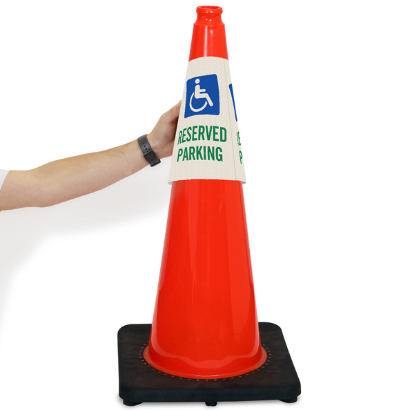 Cone Collar Sign