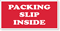 Packing Slip Inside Label