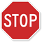 Stop Road Traffic Regulatory Sign